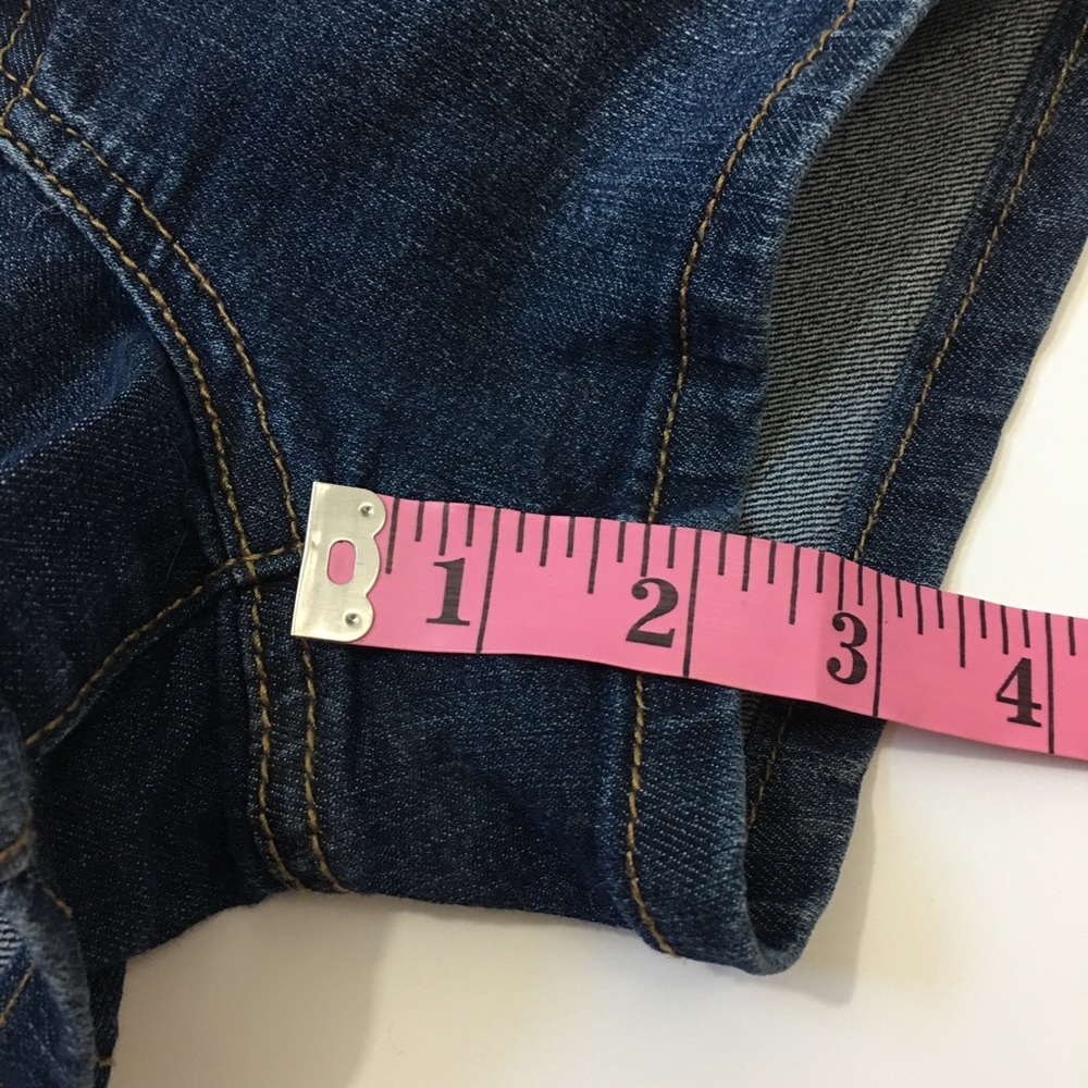 Blue Spice High Waist Denim Shorts Size 7/8 NWT - Picture 7 of 7